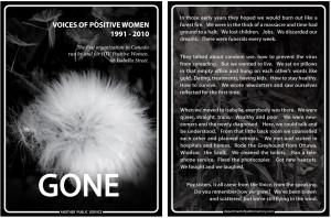 Voices Of Positive Women Sign Double